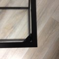 BZ-04 / Bijzettafels / Zwarte bijzettafel met glas