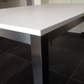 ET-05 / Eettafels / RVS onderstel met HPL blad