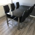 ET-16 / Eettafels / RVS eettafel met glas