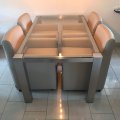 ET-28 / Eettafels / Glazen eetkamertafel
