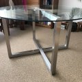 ET-30 / Eettafels / Ronde glazen eettafel