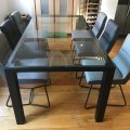 ET-34 / Eettafels / Robuuste zwarte eettafel