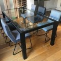 ET-34 / Eettafels / Robuuste zwarte eettafel