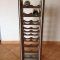 OV-03 / Overige / RVS design wijnrek