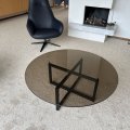 ST-26 / Salontafels / Ronde glazen salontafel