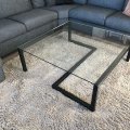 ST-29 / Salontafels / Design zwart glazen salontafel