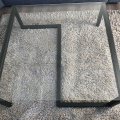 ST-29 / Salontafels / Design zwart glazen salontafel
