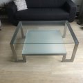 ST-32 / Salontafels / Strakke RVS salontafel