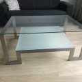 ST-32 / Salontafels / Strakke RVS salontafel