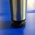tafelpoten,Ronde RVS poot rond met stelvoet,TP-02