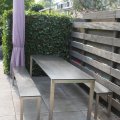 TT-02 / Tuintafels / RVS tuintafel met banken