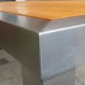 TT-05 / Tuintafels / RVS tuintafel steigerhout